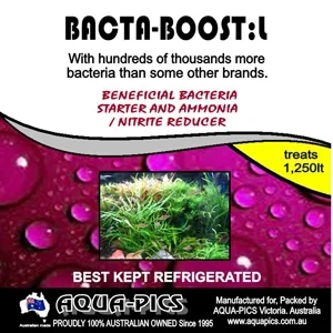 Bacta-boost liquid beneficial bacteria supplement