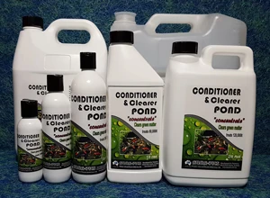 conditioner & clearer (pond strength – clears green matter)