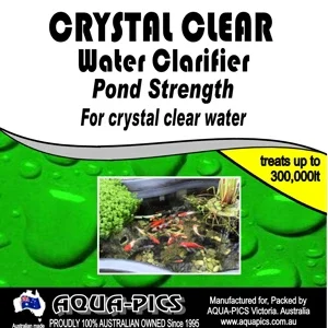 crystal clear (pond strength fine particle flocculent)